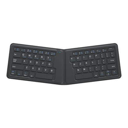 Compatible with Apple, Aerospace Folding Bluetooth Keyboard