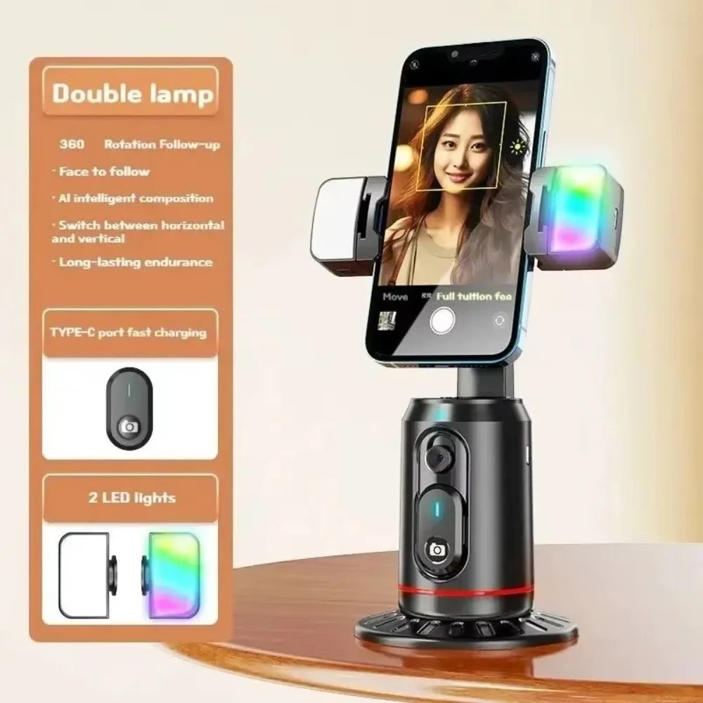 AI Face Tracking Gimbal( 360°)