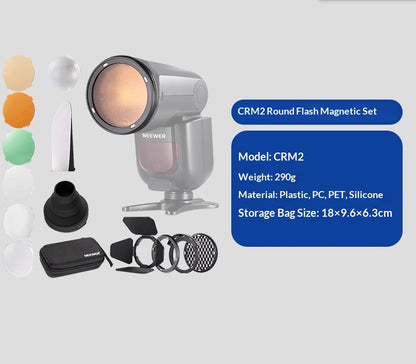 Magnetic Flashlight Light Attachment NEEWER CRM2