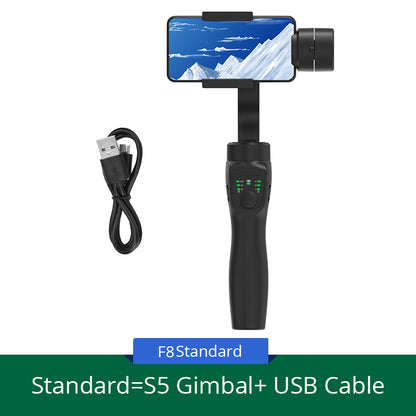 The New F8 Mobile Phone Stabilizer Live Broadcast Anti-shake Handheld Gimbal